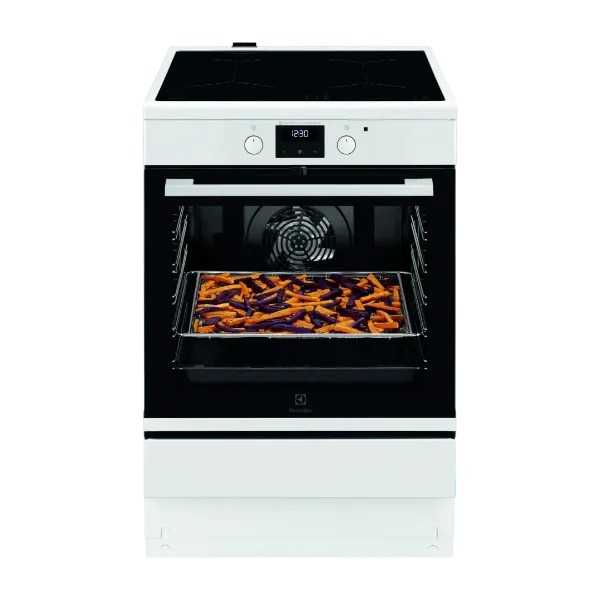 Electrolux 600-serien LKI66042NW induktionsspis med ugn