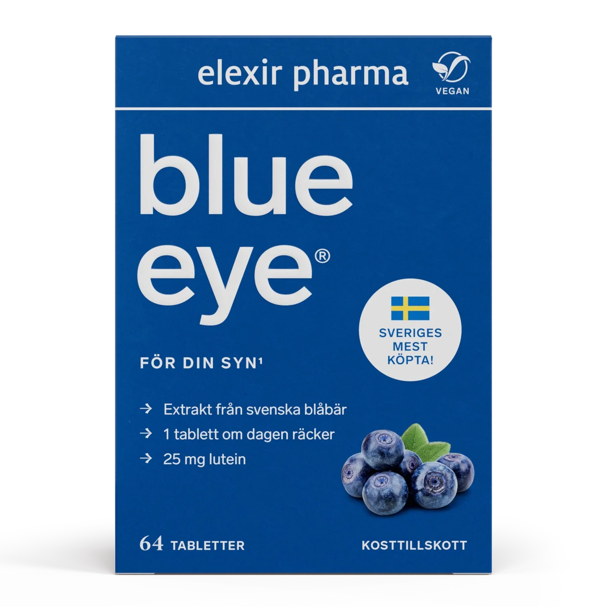 Elexir Pharma Blue Eye® 64 tabletter