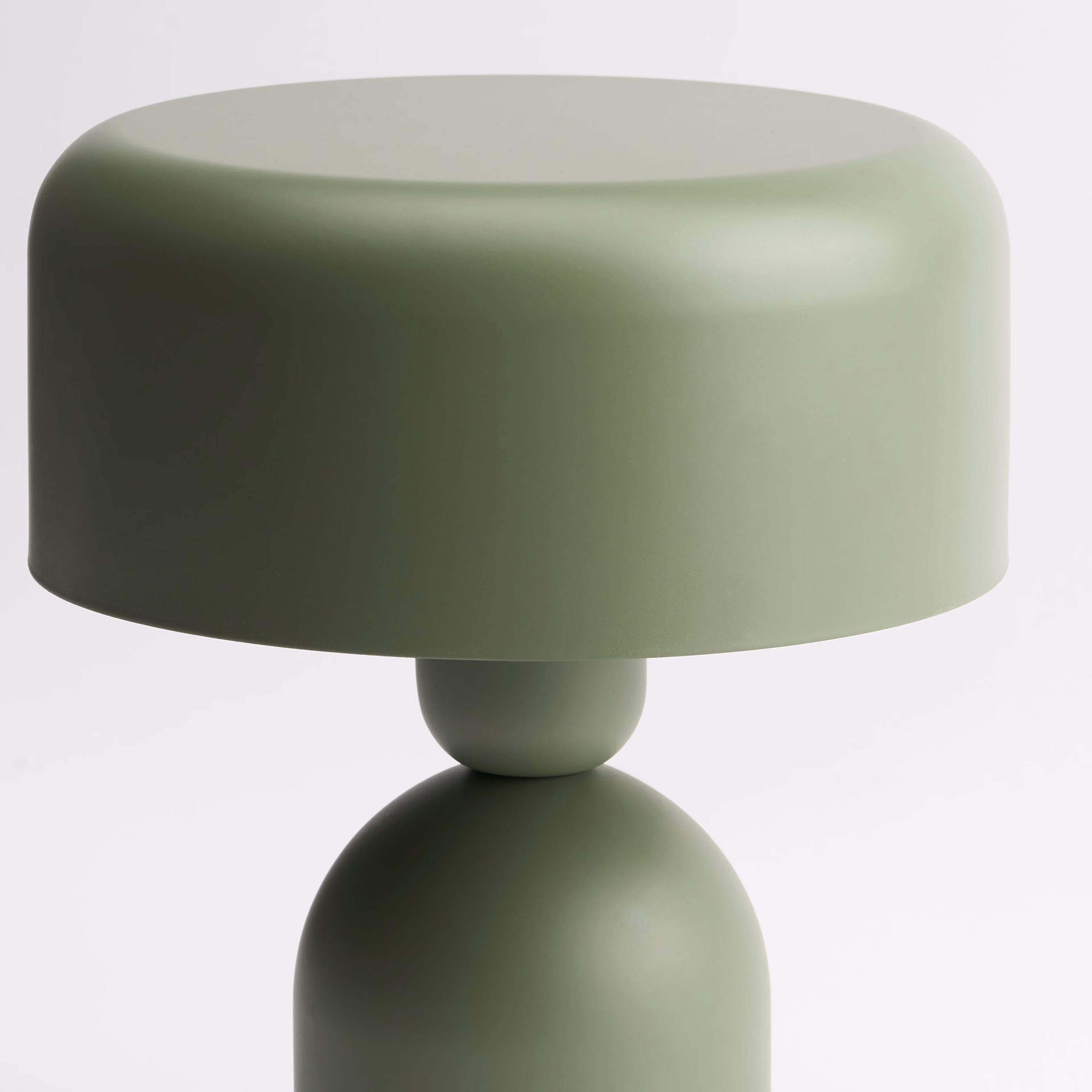 Grön bordslampa TOVA med stilren design