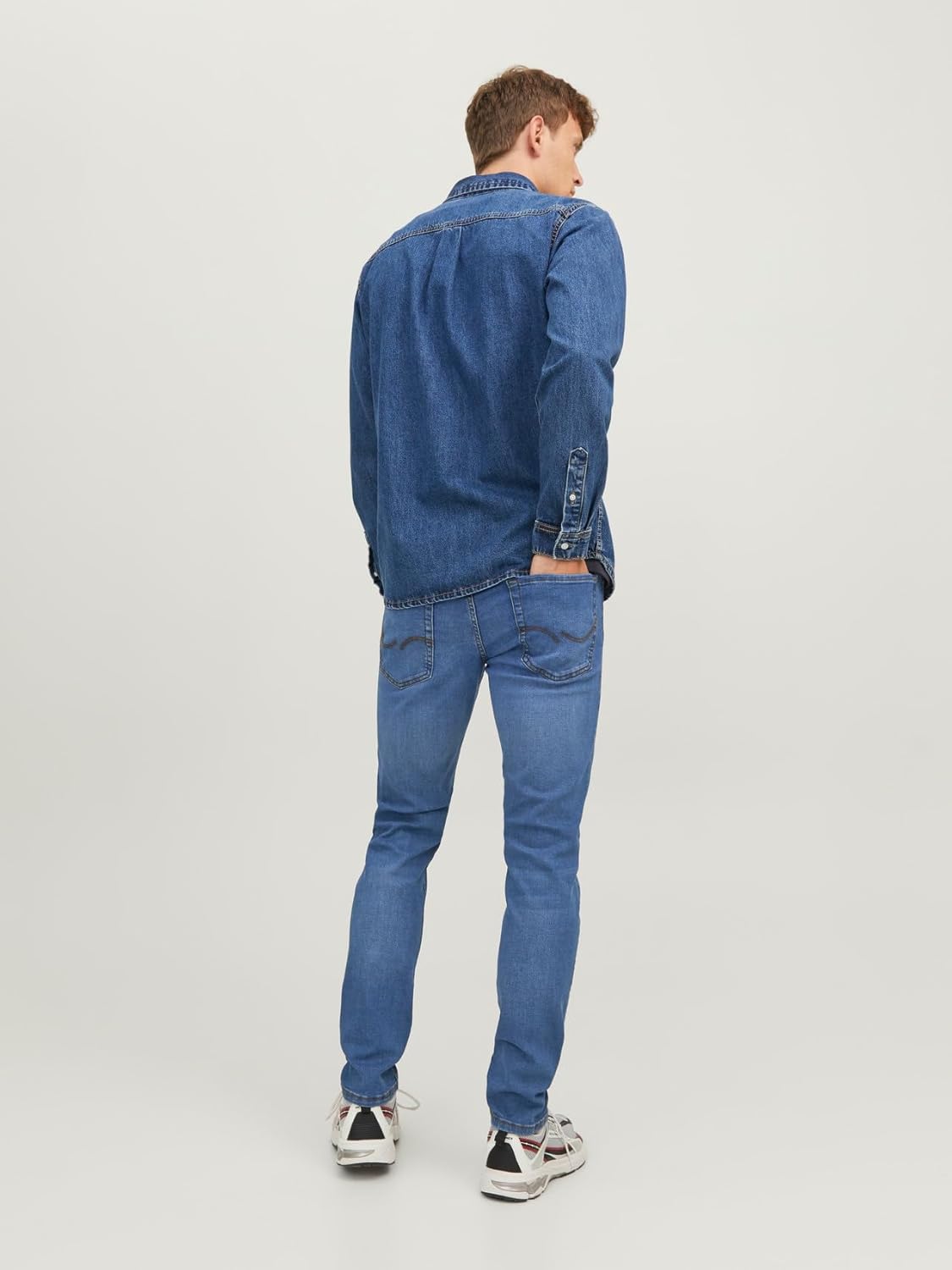 Jack & Jones Men's Glenn Blue Jeans