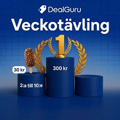 🏆 Veckotävling 8–14 juni – vinn 300 kr i presentkort