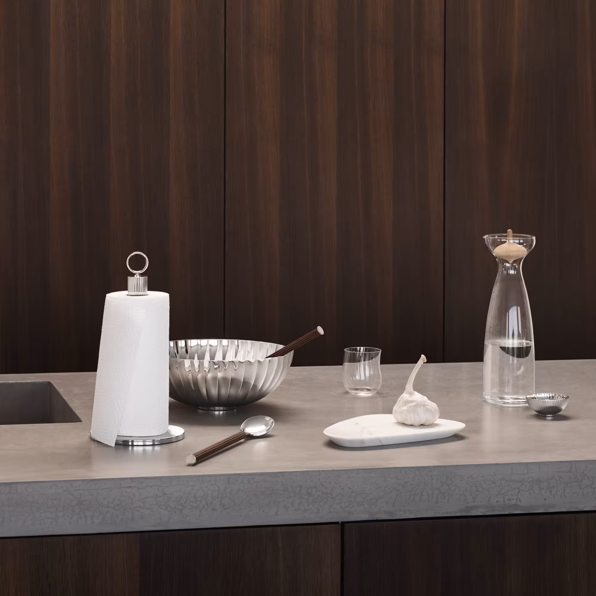 Georg Jensen hushållspappershållare för köket