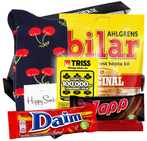 Perfekt present: strumpor från Happy Socks