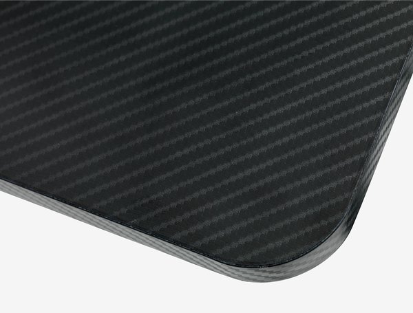 Gamingbord HALSTED 60x120 cm, svart