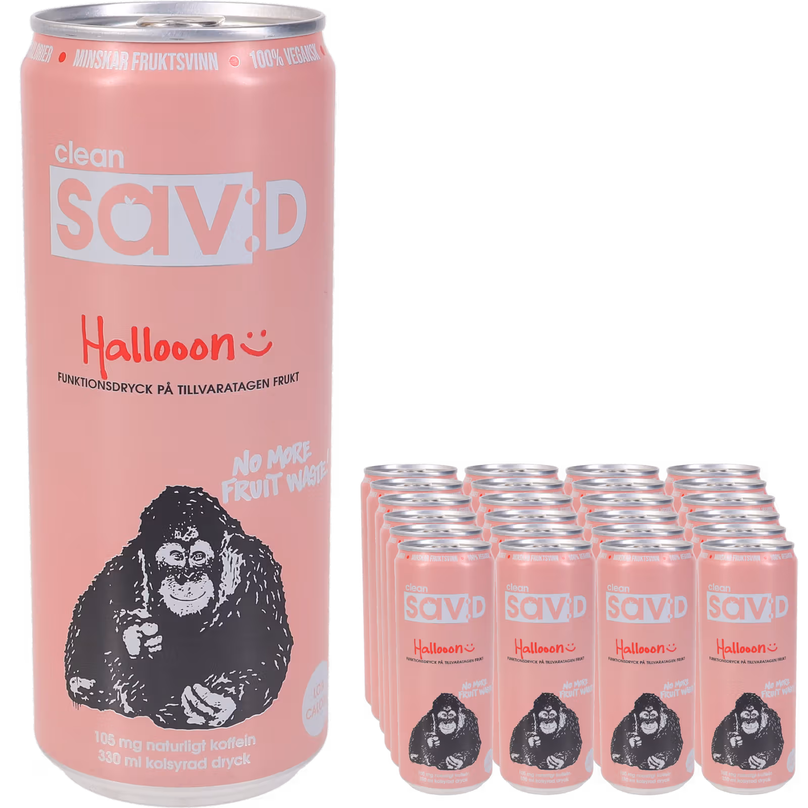Clean Drink Hallon 24-pack 330 ml