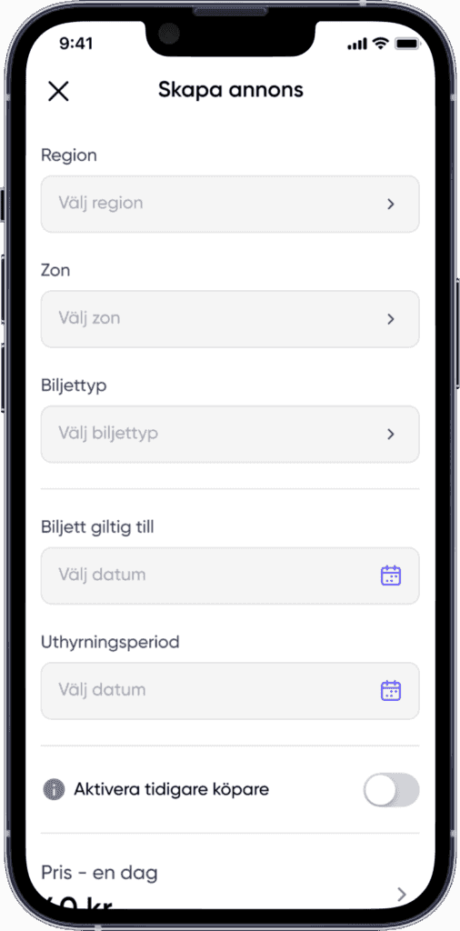 Tickital – 40 kr rabatt på första köpet/säljet