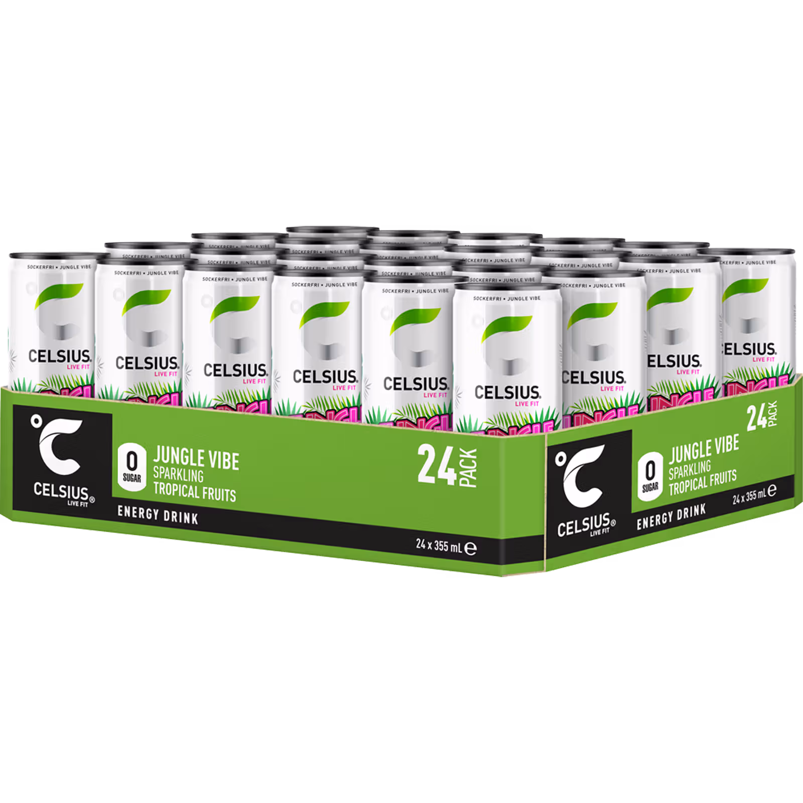 Celsius Jungle Vibe energidryck 24-pack