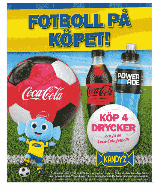 Köp dricka få fotboll på köpet
