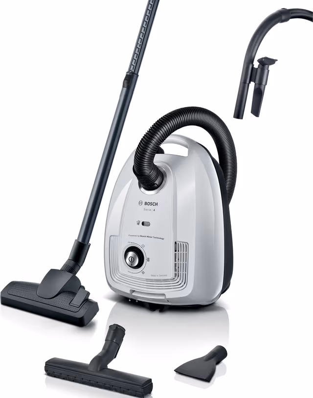 Bosch Serie 4 påsdammsugare BGL38WH3H