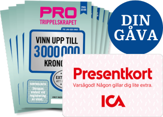 Trippelskrapet – Ditt personliga erbjudande nu