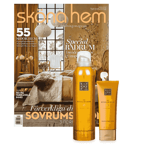 5 nr av tidningen + produkter från Rituals