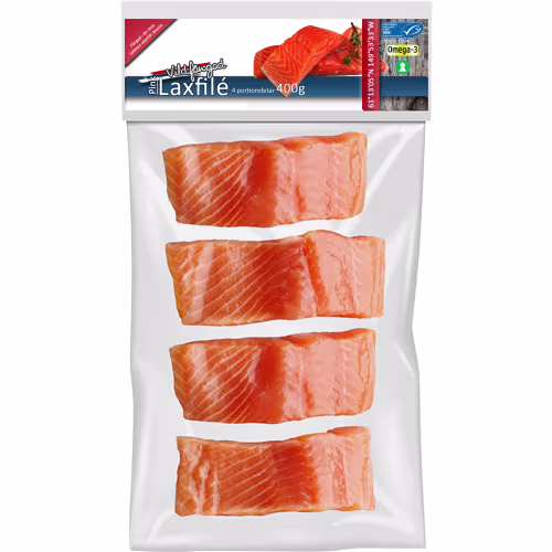 Willys Pinklax vildfångad. 400 g.