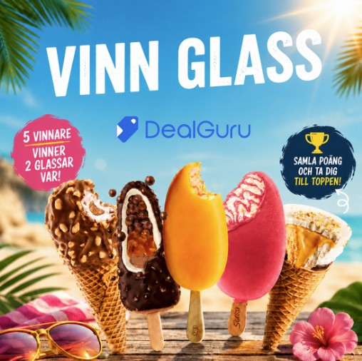 đŠđ Vinn glass med DealGuru!