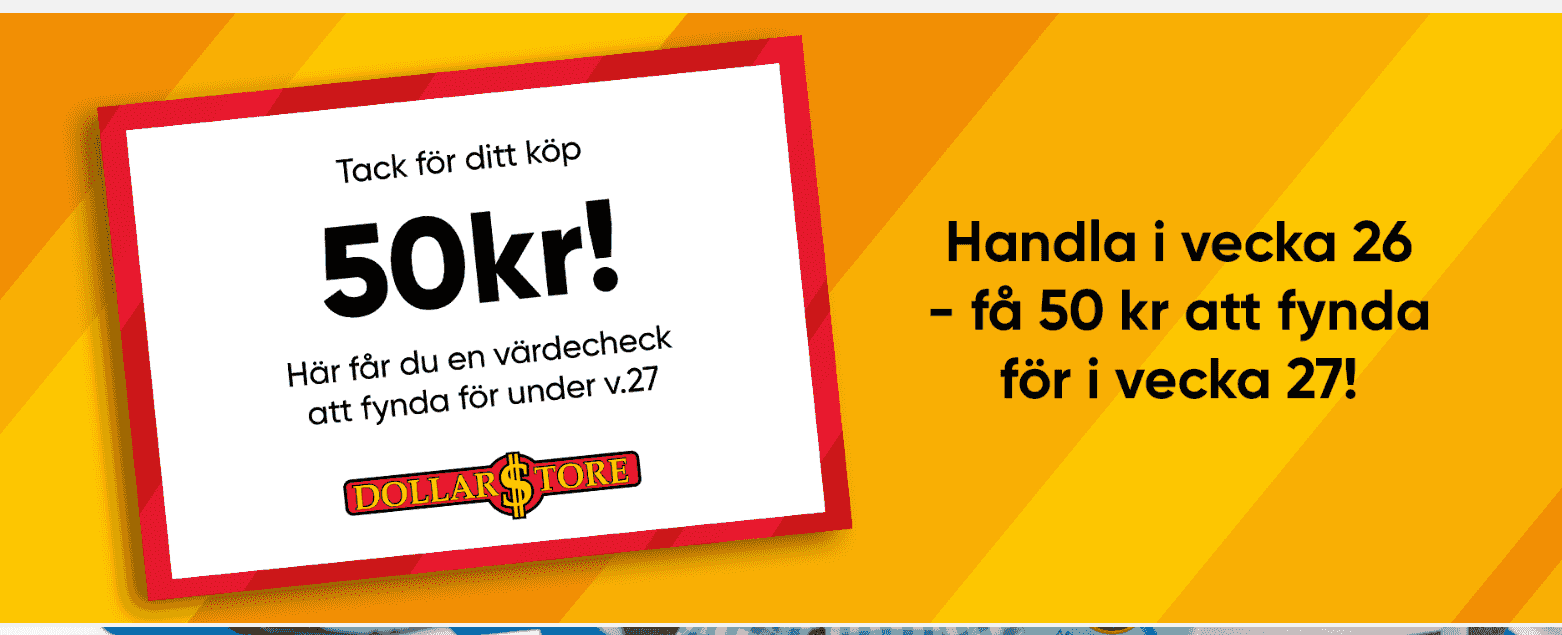 Låga priser varje dag, året runt
