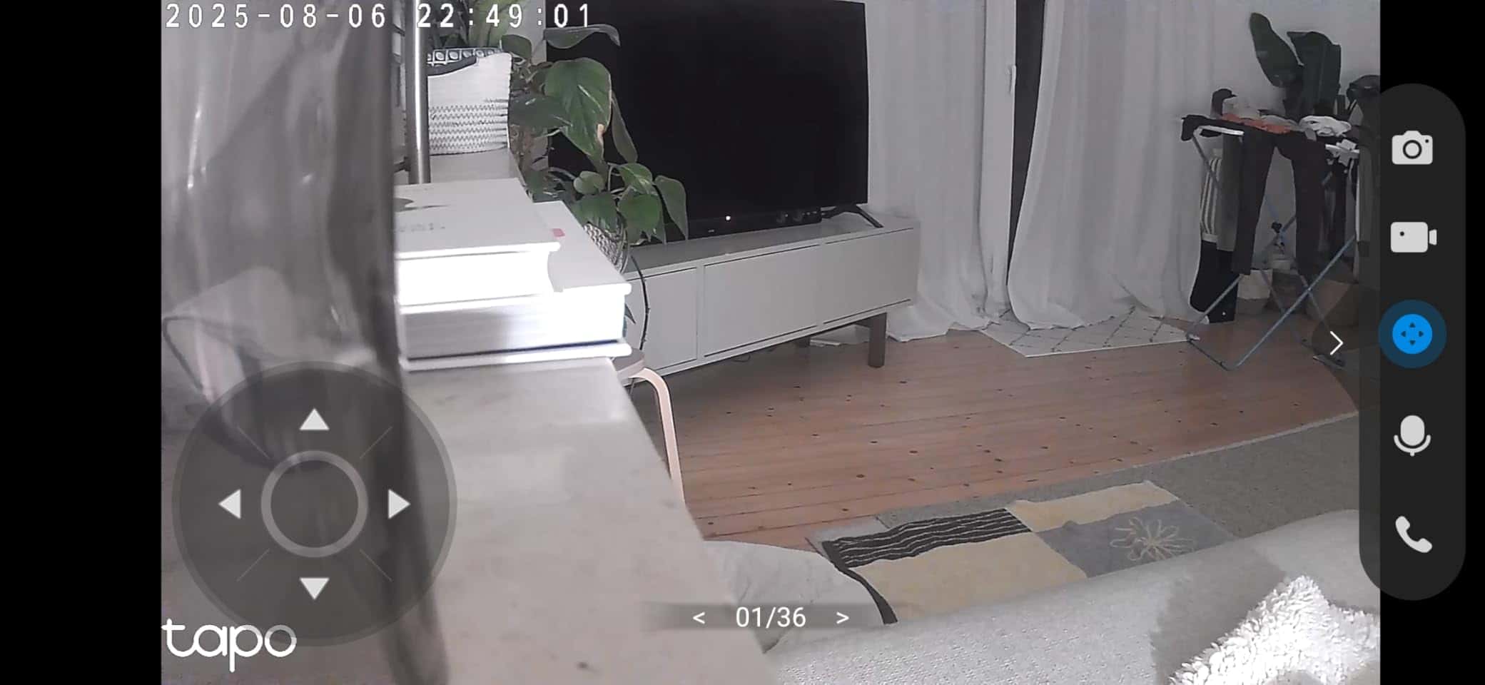 Tapo C200C övervakningskamera 360° för 179 kr hos Amazon