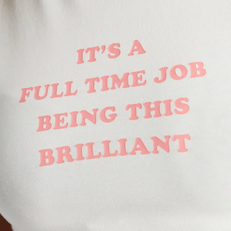 September Graphic Printed Baby Tee