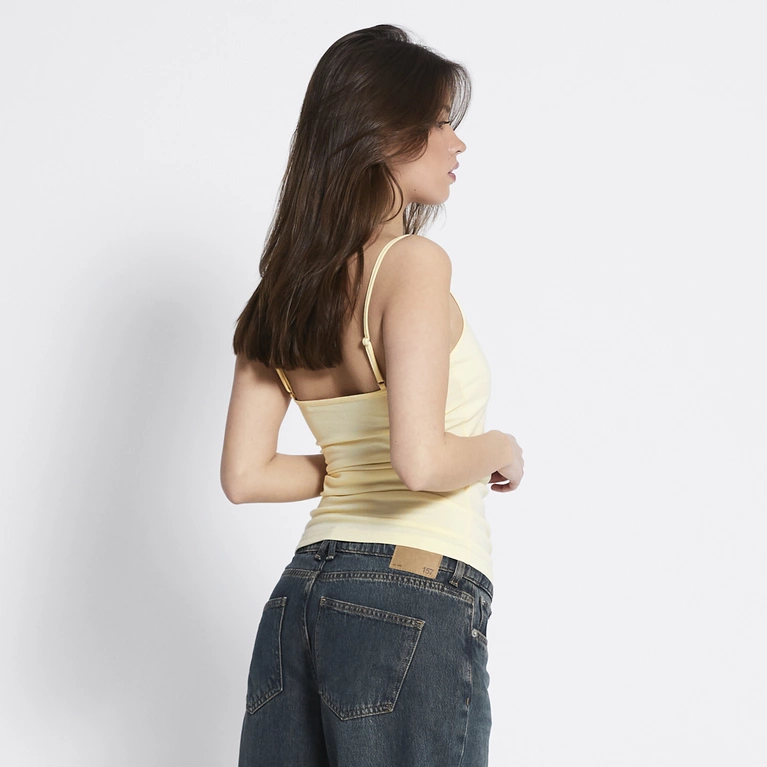 Basic Hedda Sleeveless Singlet Top
