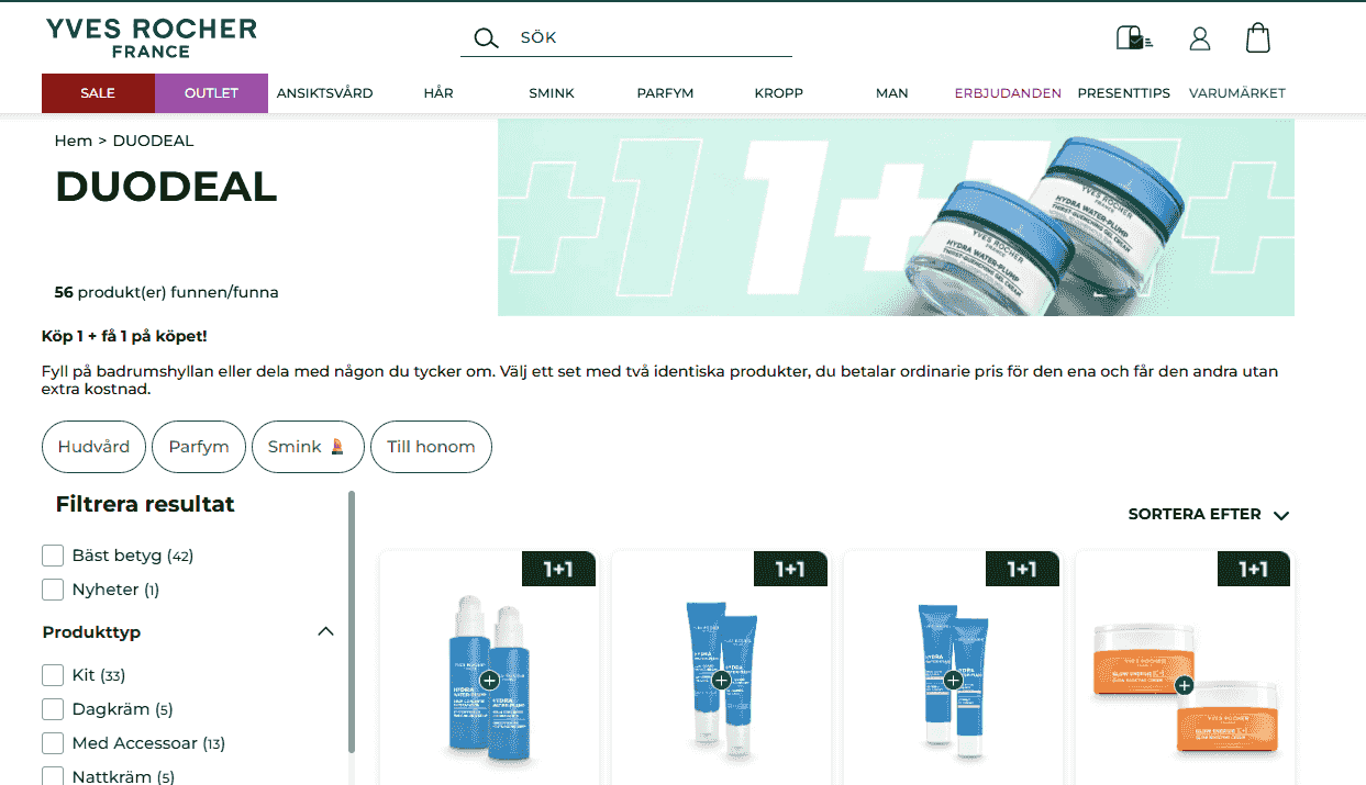 Yves Rocher Duo Special Offer