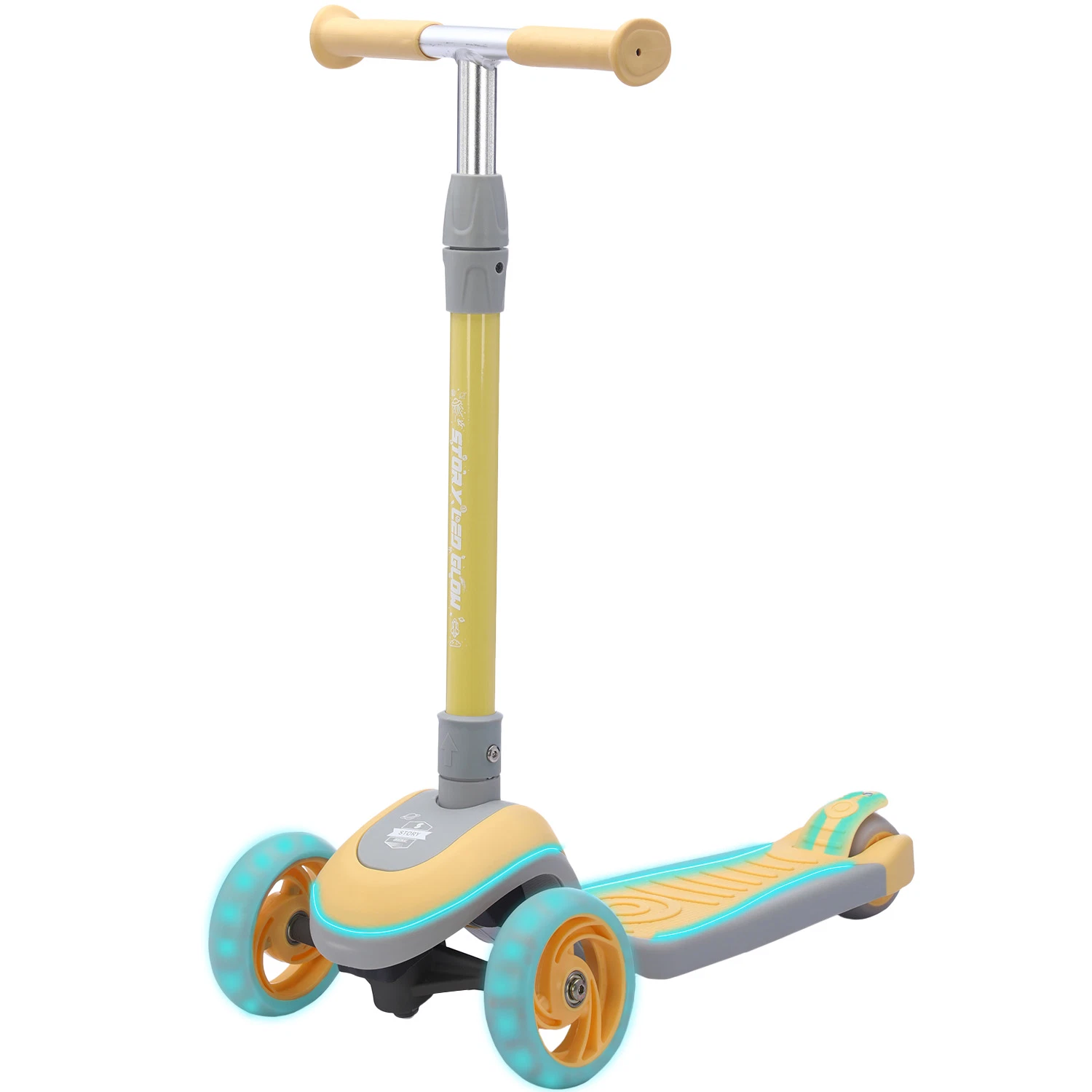 MoveLite barnsparkcykel med tre hjul och LED