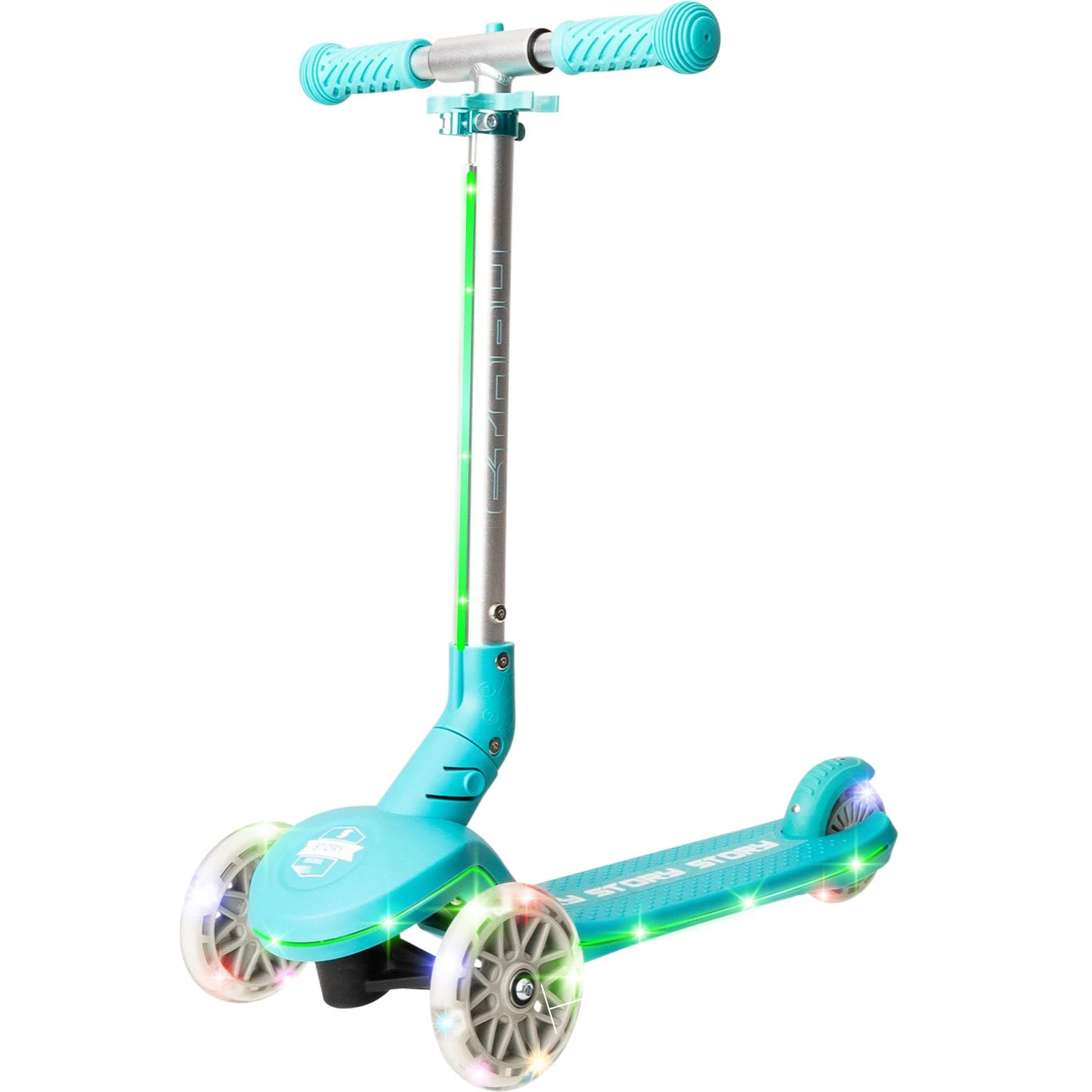 MoveLite barnsparkcykel med tre hjul och LED