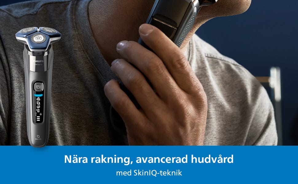 Philips Shaver Series 7000 rakapparat med SkinIQ för 1 352 kr hos Amazon