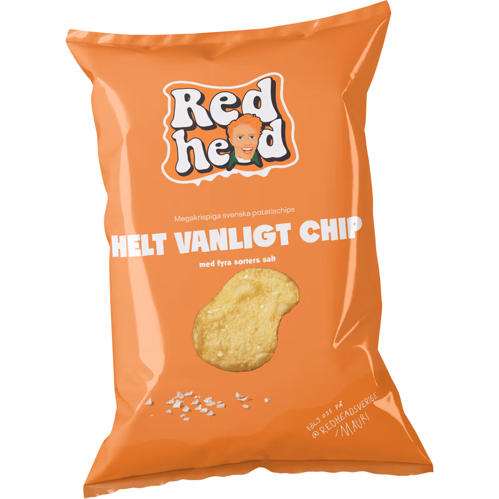 Redhead Helt Vanligt Chips 150 g