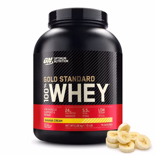 Optimum Nutrition Gold Standard Whey 2,27 kg för 799 kr hos Sportkost