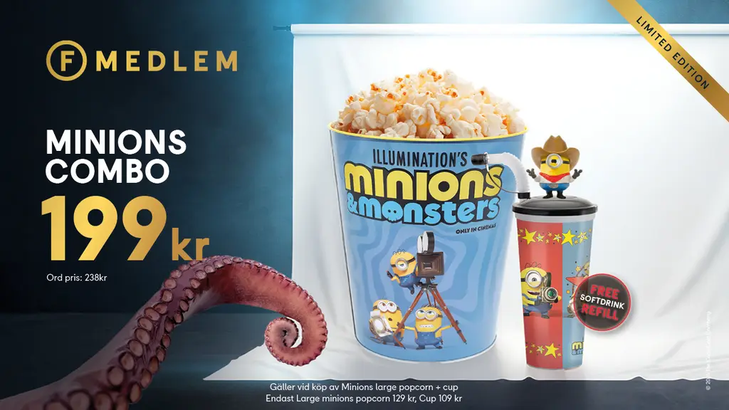 Minions Combo 199 kr