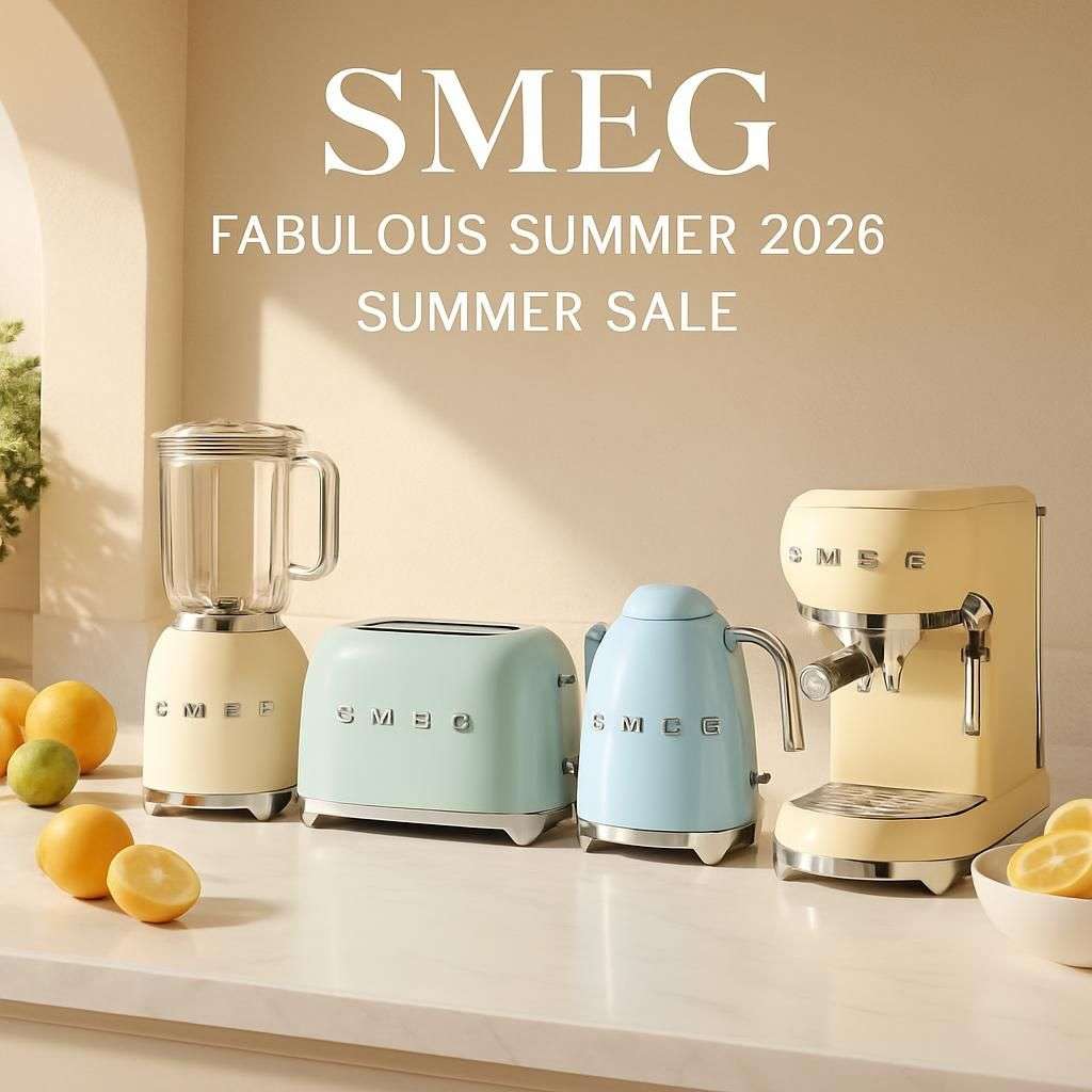 Smeg Fabulous Summer 2026: sommarkampanj med rabatt