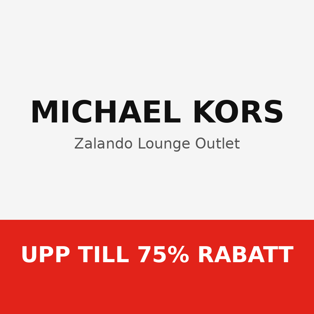 Michael Kors: upp till 75% rabatt hos Zalando Lounge