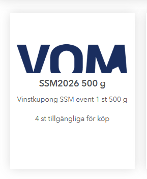500gram Vom gratis