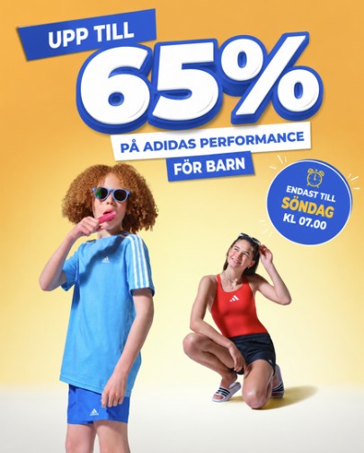 Upp till 65% rabatt på Adidas Performance för barn