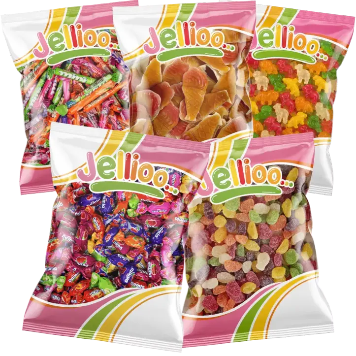 Godislåda med blandat godis 5 kg