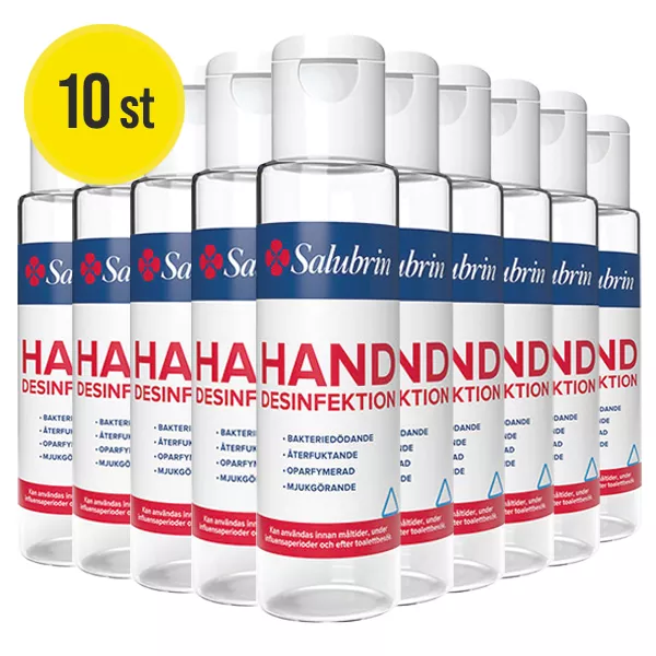 Salubrin Handdesinfektion 60 ml 10-pack