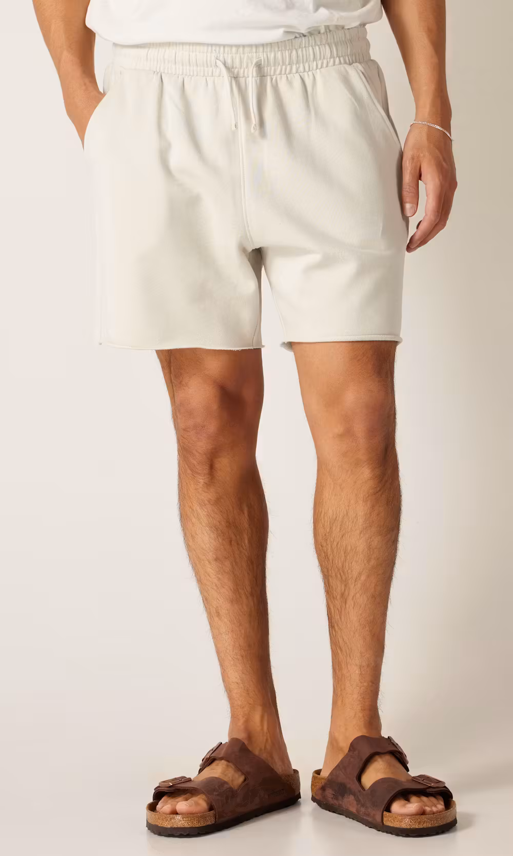 Vailent Easy Shorts Off White Herr