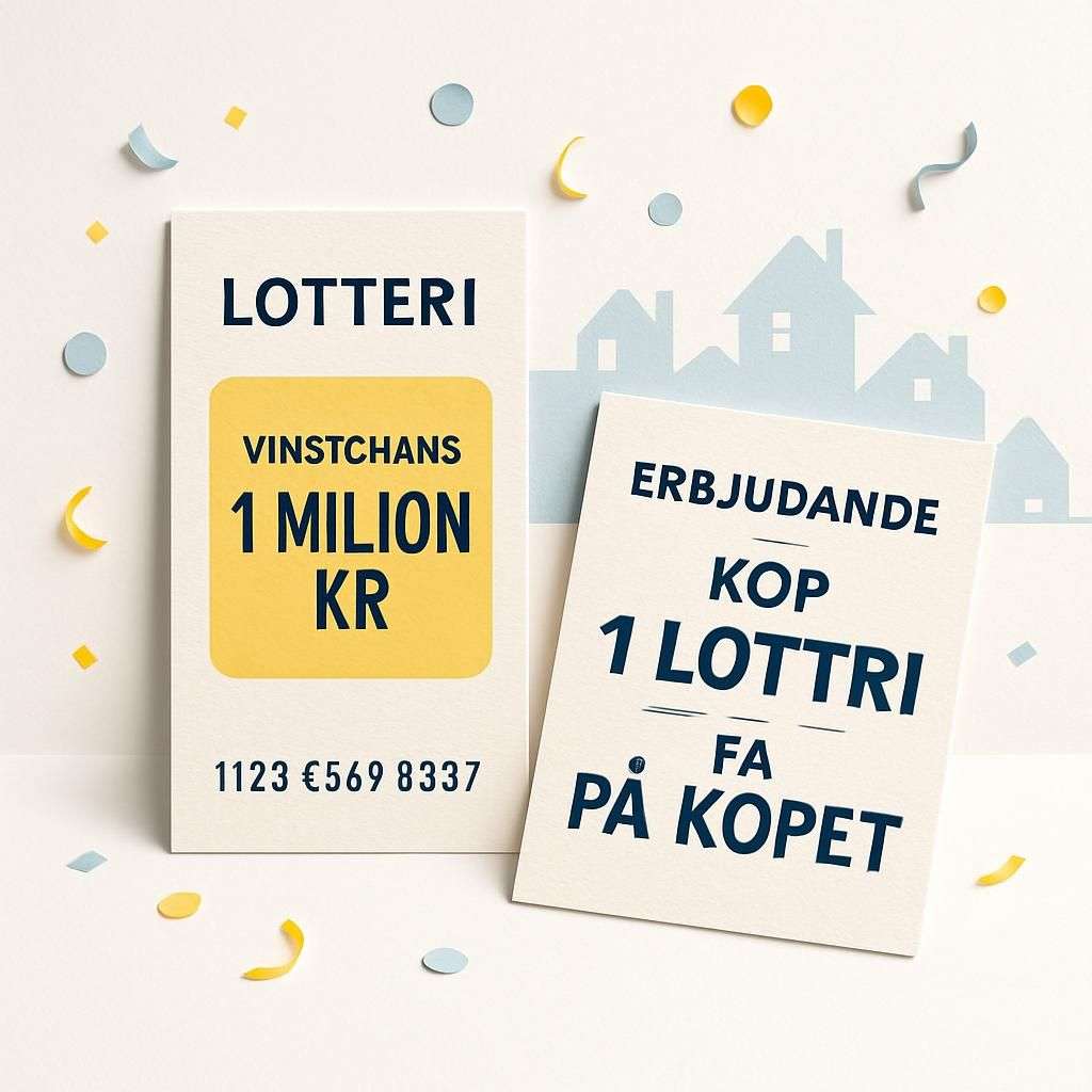 Köp Postkodlott med förmånligt erbjudande