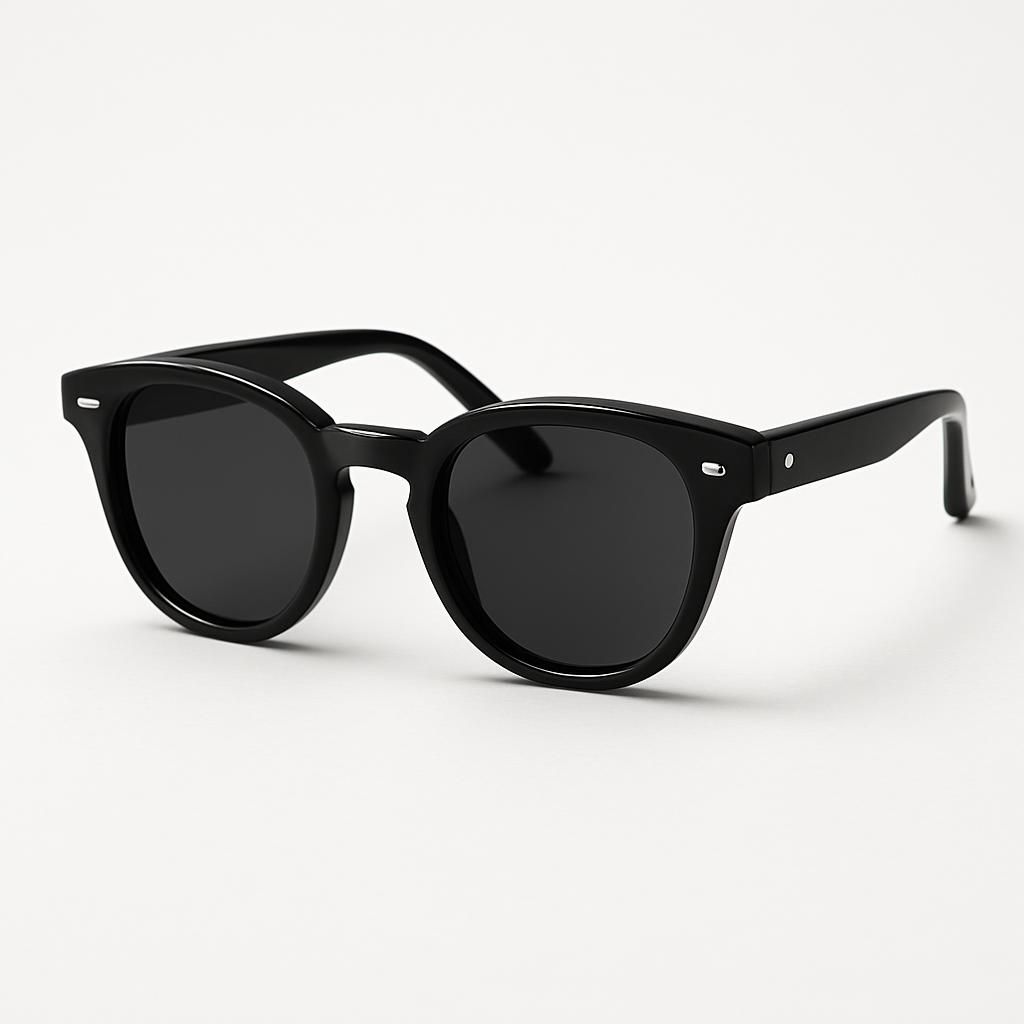 Pilgrim Katya Retro Sunglasses Black