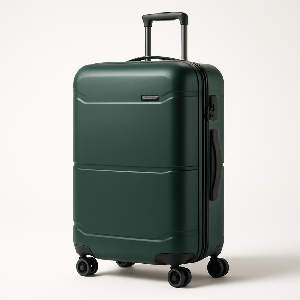 Samsonite Fyrm Stor Expanderbar Resväska Grön