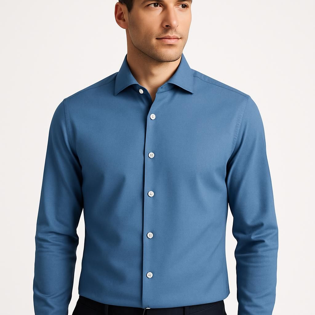 Bruun & Stengade Bs Tahaka Blue Shirt