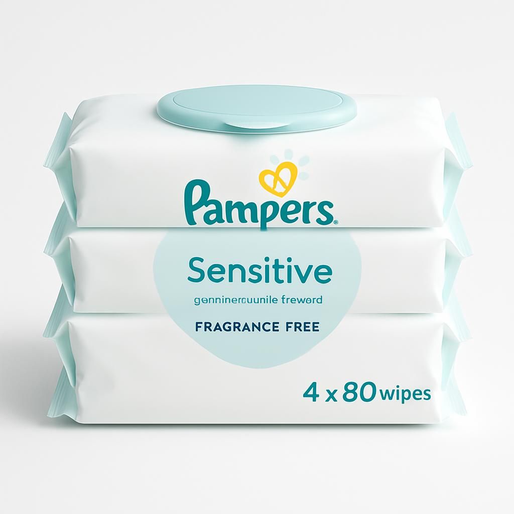 MEDS apotek - Pampers sensitive våtservetter 