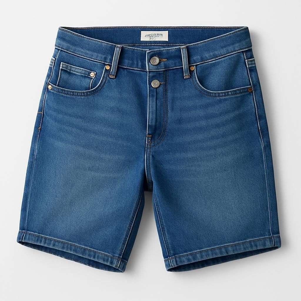 Jack & Jones Jjitony Blue Denim Shorts