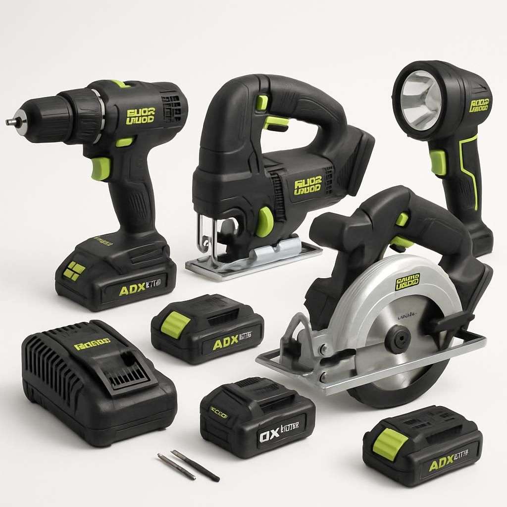 Meec Tools 18V Startpaket 8 Delar