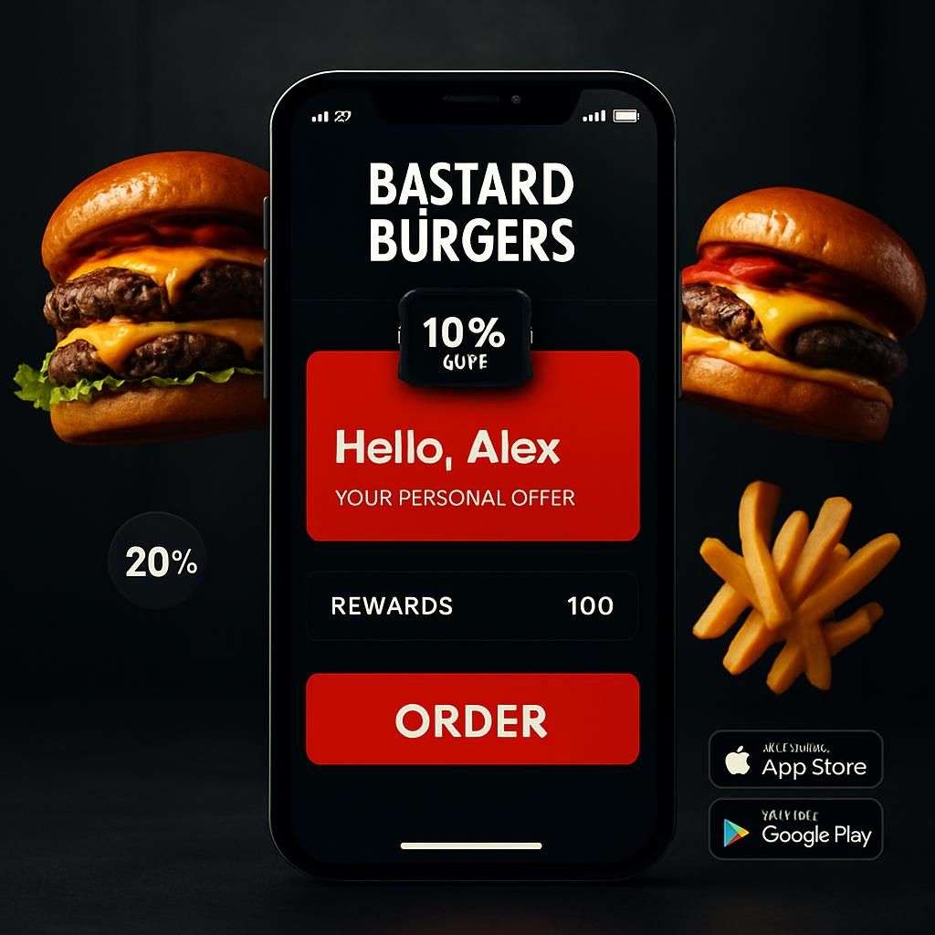 Ladda ner Bastard Burgers appen