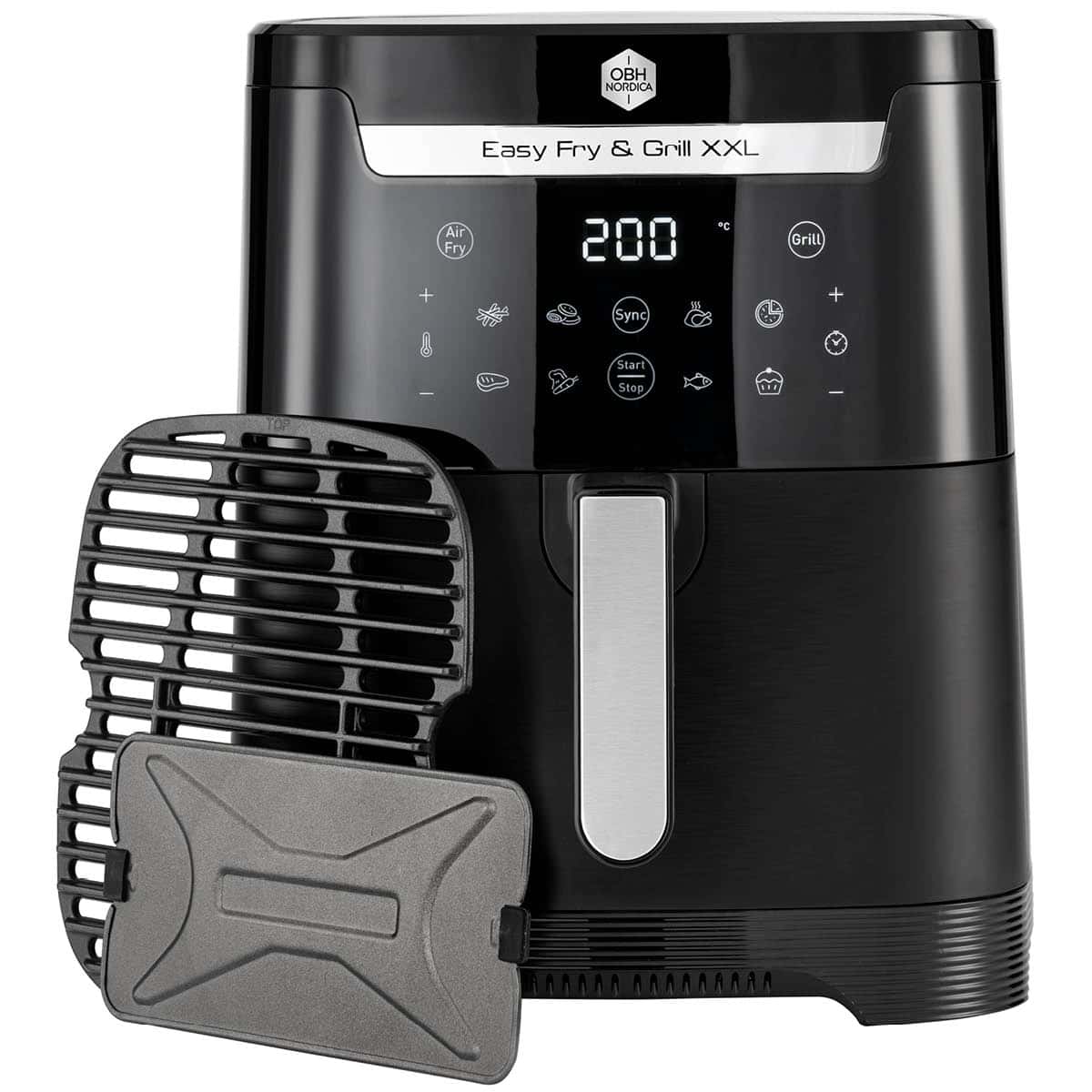 Sabor Duett dubbel airfryer 11 L svart