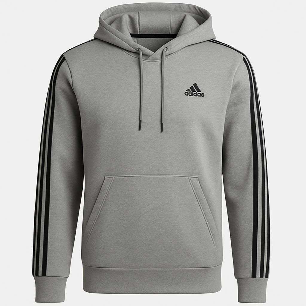 adidas Sportswear M 3S Huvtröja Grå
