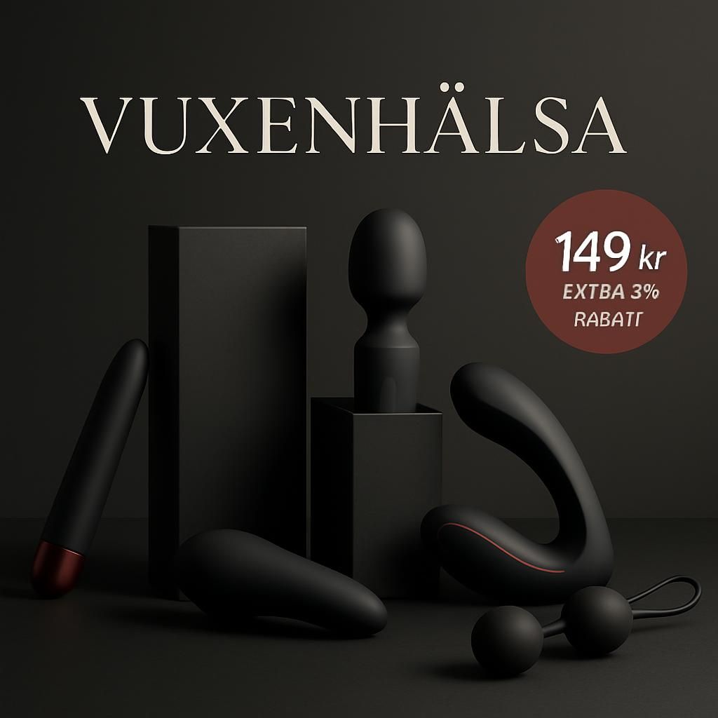 Sexleksaker hos Xoutlet alla produkter 149 kr + extra rabatt