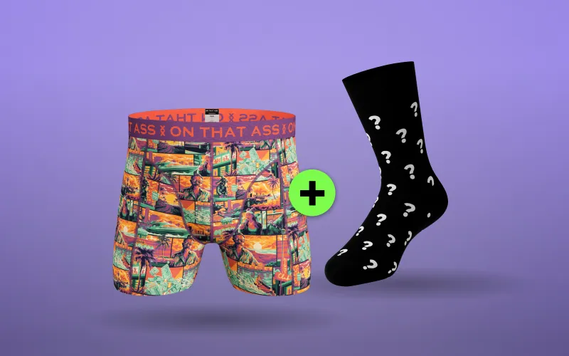 ON THAT ASS Boxerkalsonger för Herrar