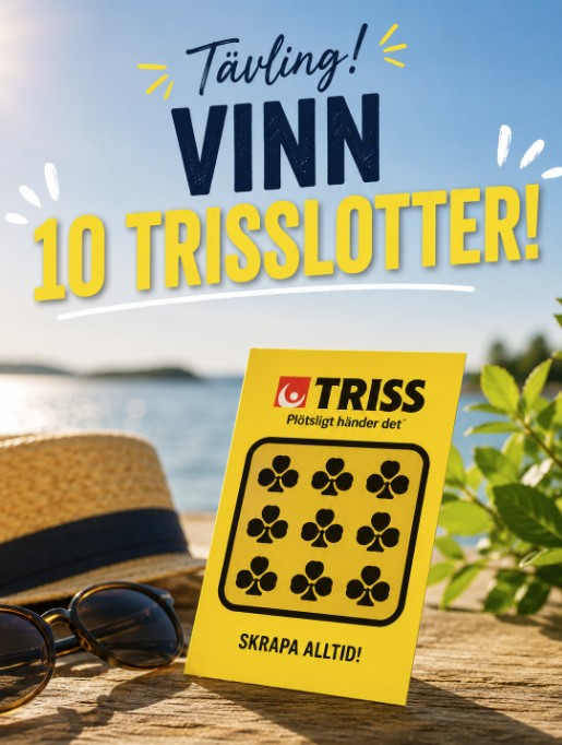 đ SommartĂ€vling - vinn 10 trisslotter!