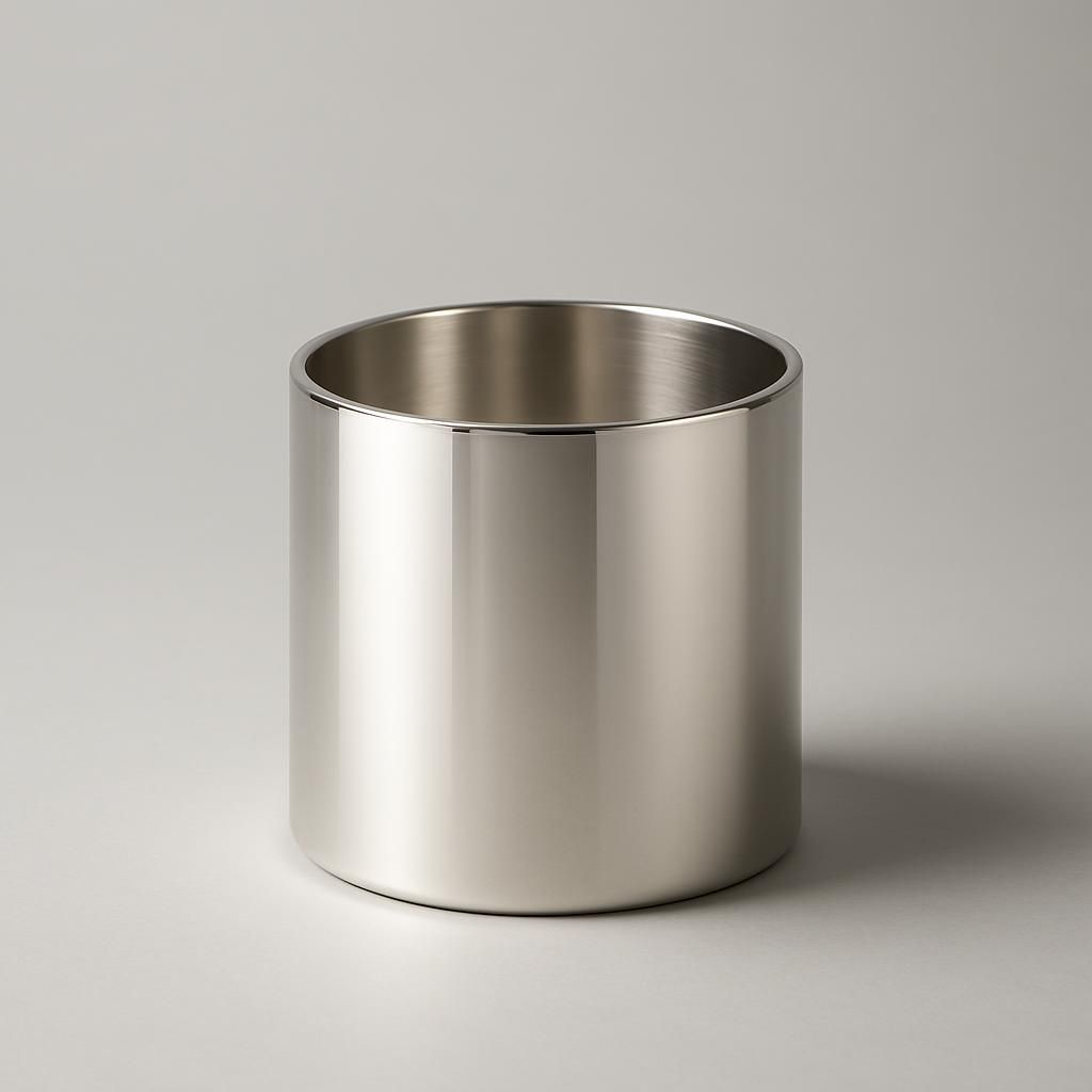 Infinity Ljushållare Large Silver Skultuna