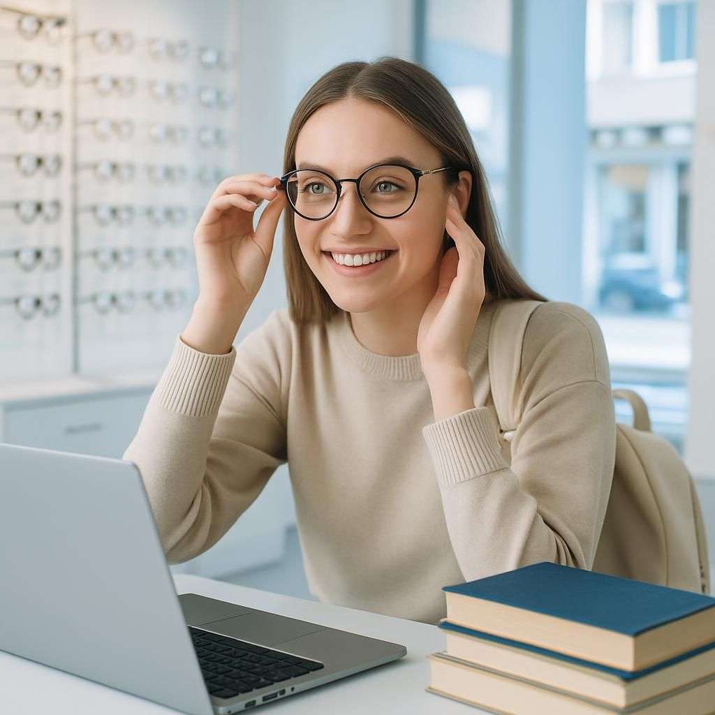 Studentrabatt på glasögon hos Synsam